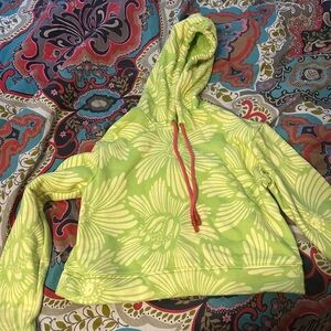Farm Rio Lime Green Hoodie